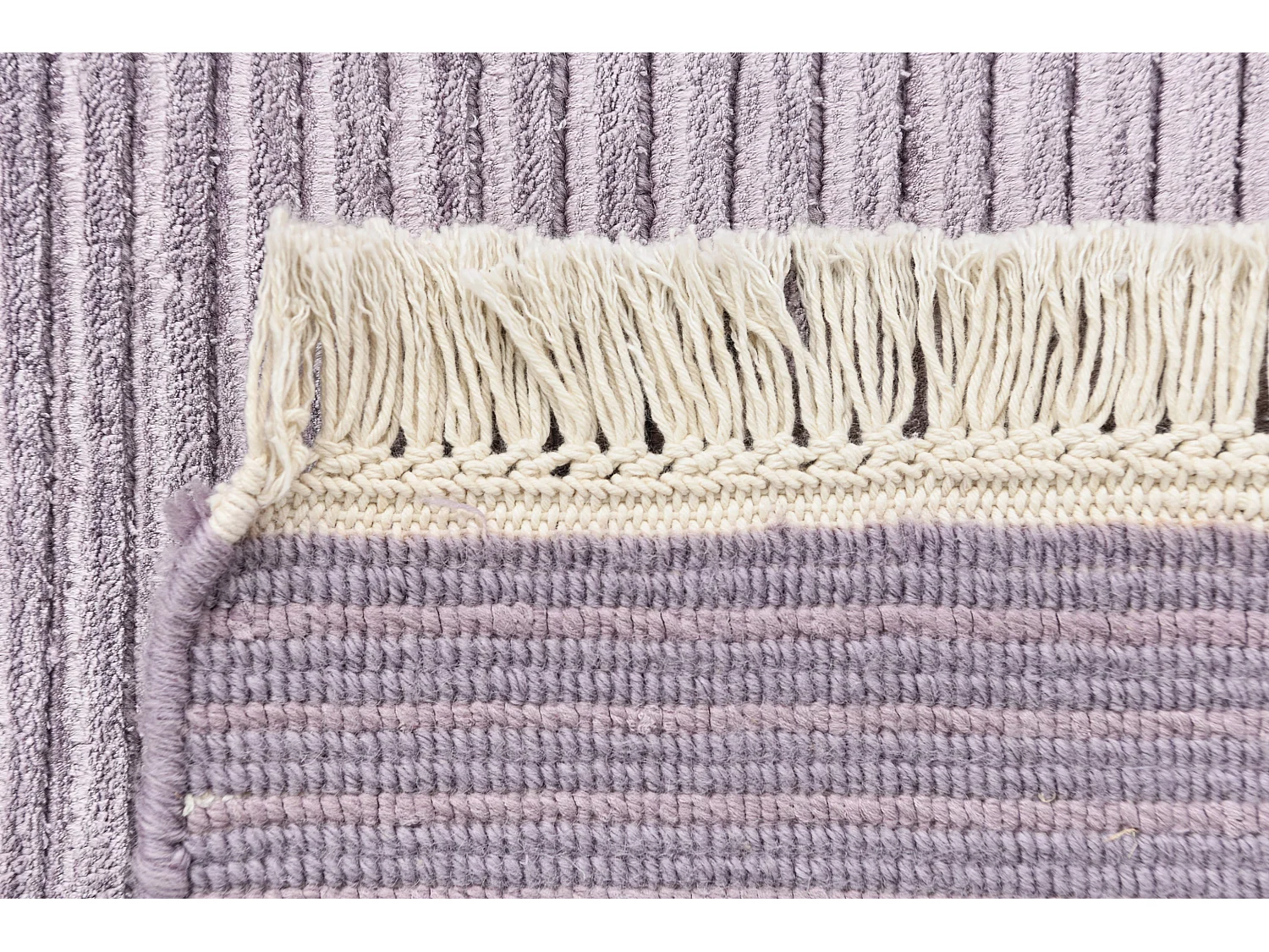 Wollteppich 119x185 Lila Darya