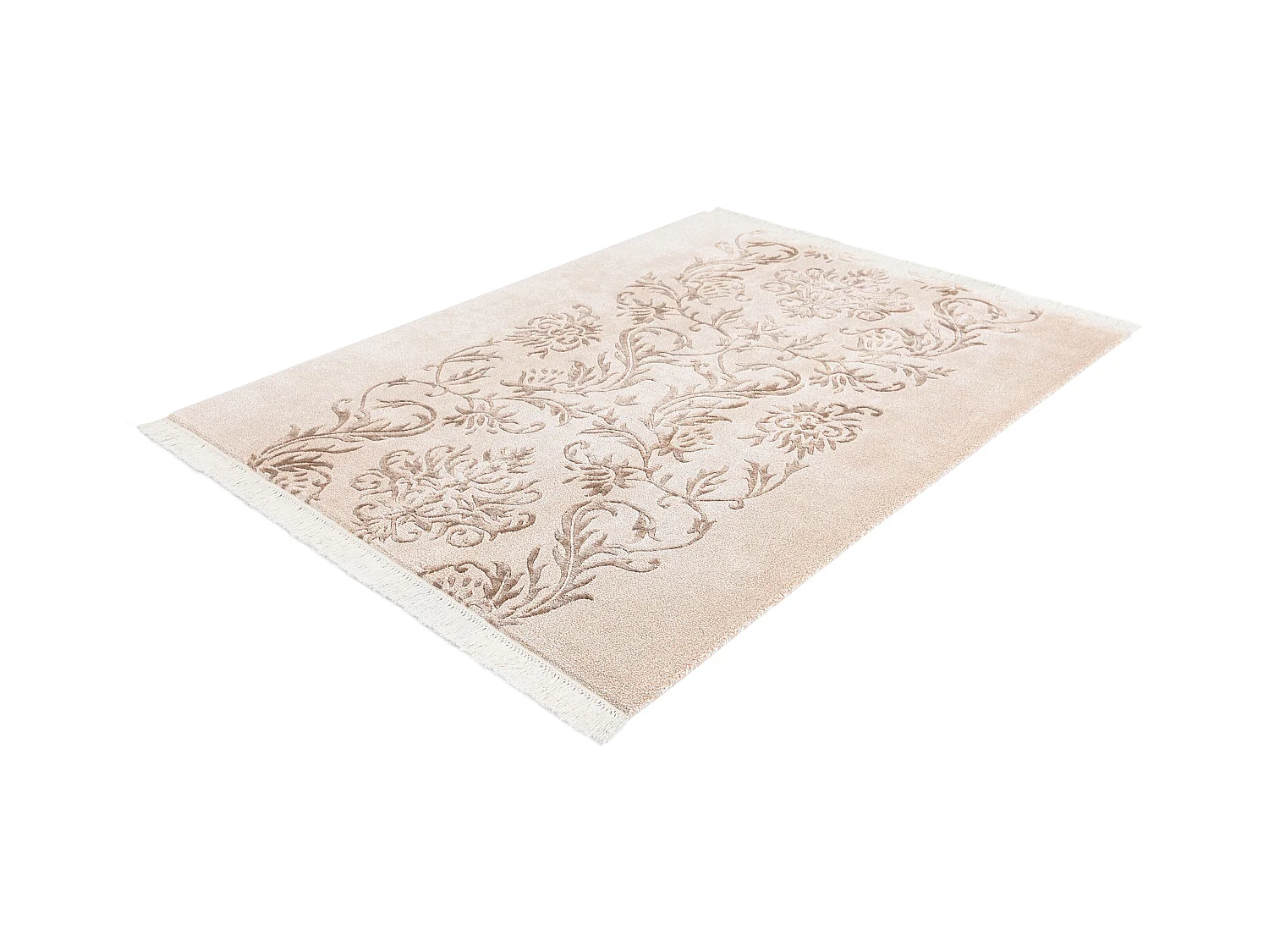 Wollteppich 150x198 Braun Darya