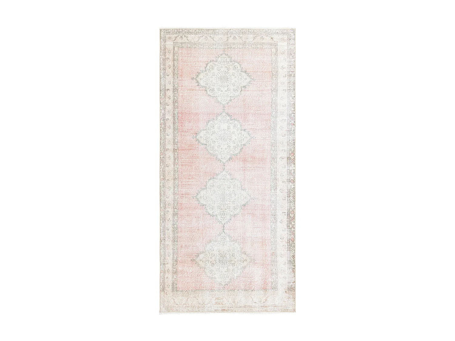 Tappeto in lana 147x302 beige Ultra Vintage