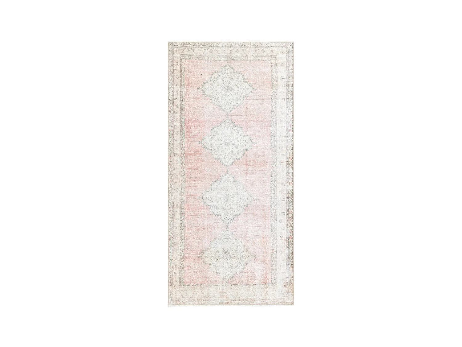 Wollteppich 147x302 Beige Ultra Vintage