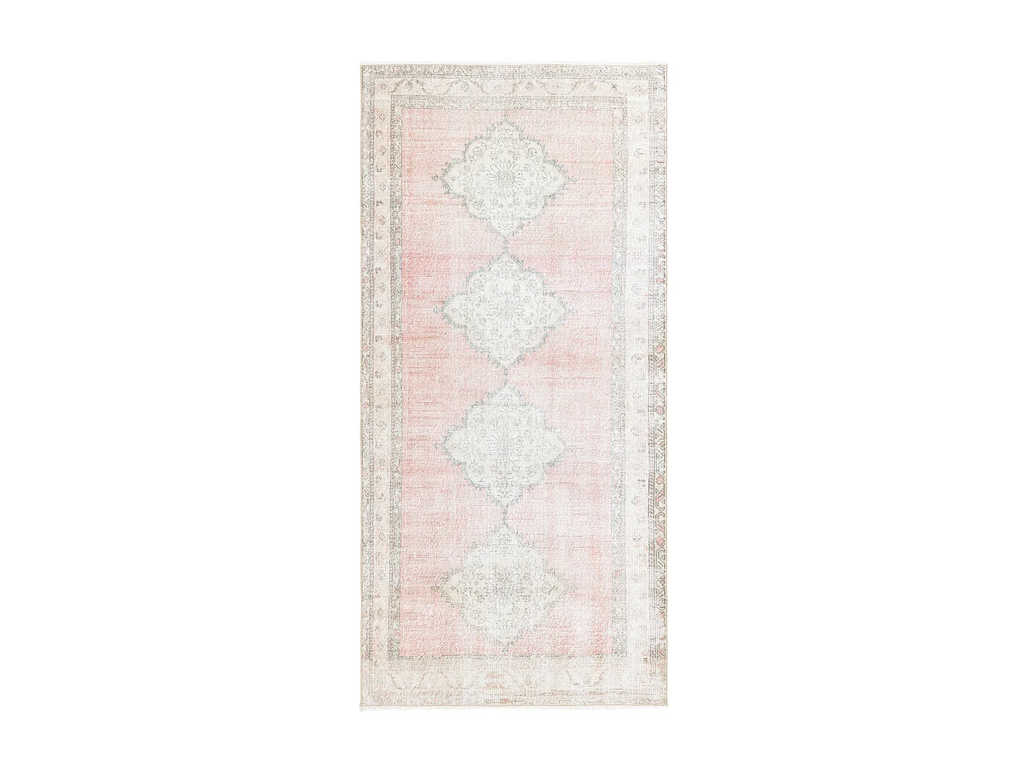Tapis de laine 147x302 beige Ultra Vintage