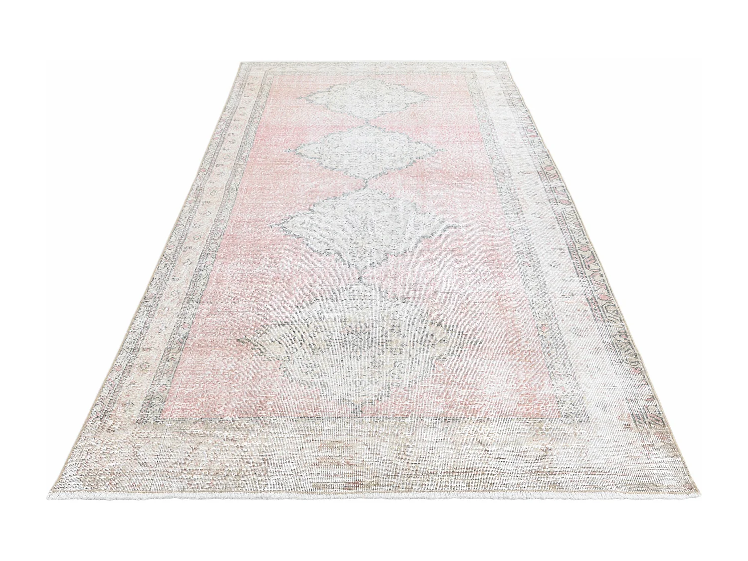 Tapis de laine 147x302 beige Ultra Vintage