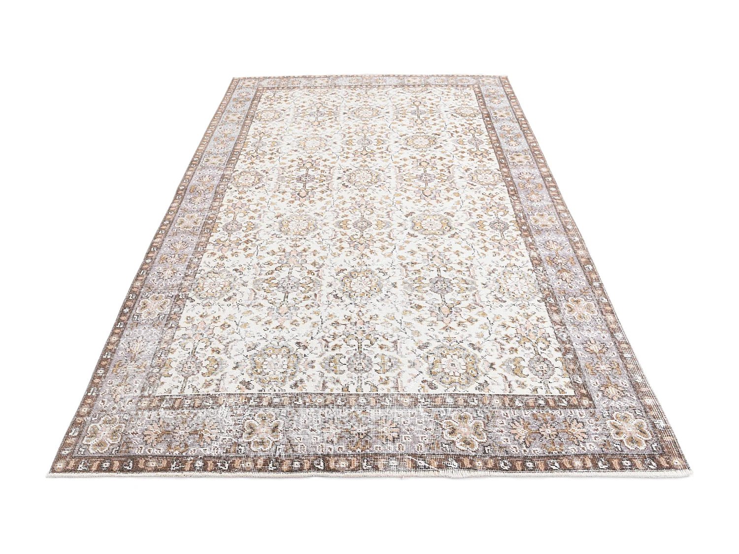 Tapis de laine 157x287 beige Ultra Vintage
