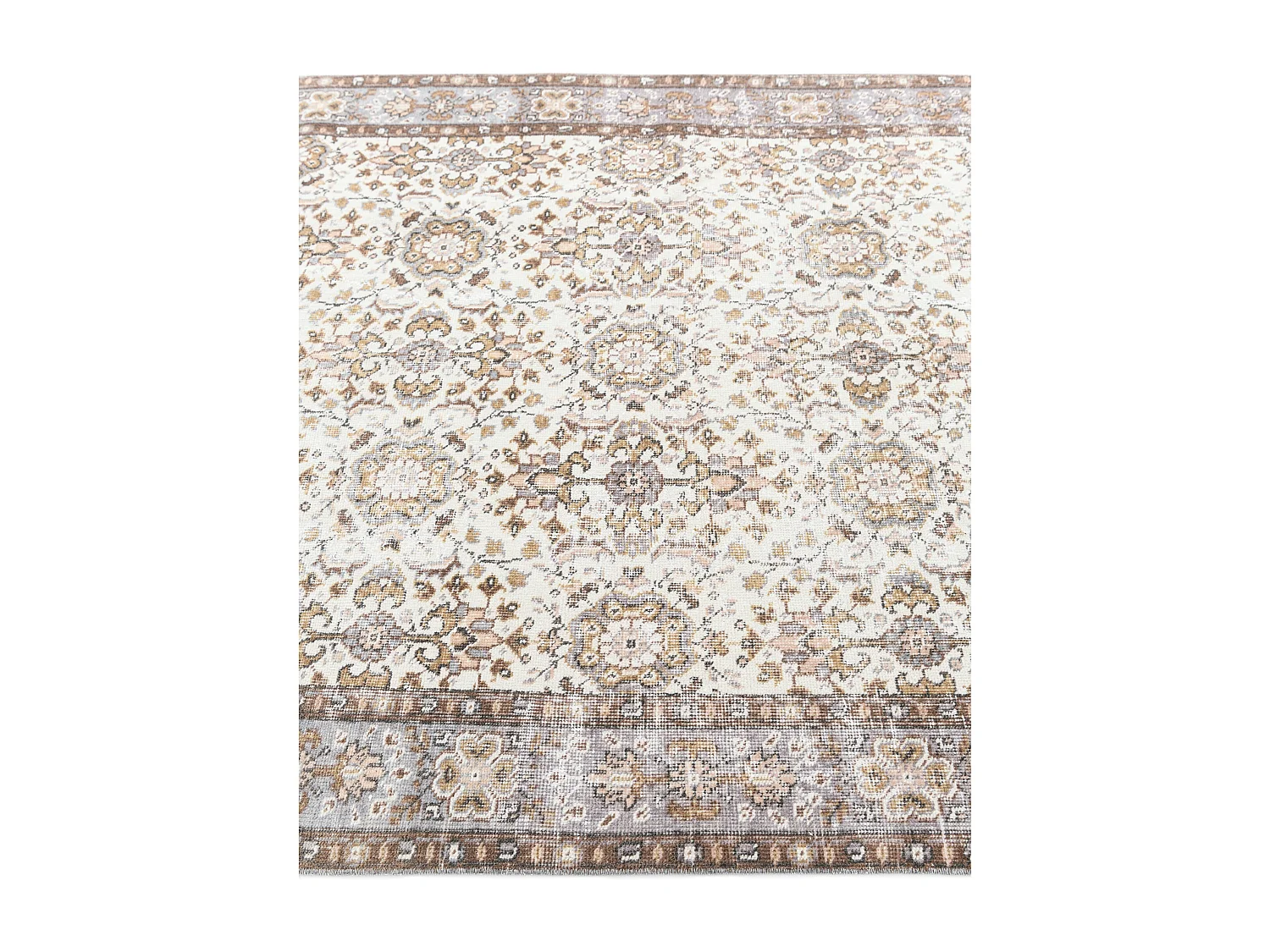 Tapis de laine 157x287 beige Ultra Vintage