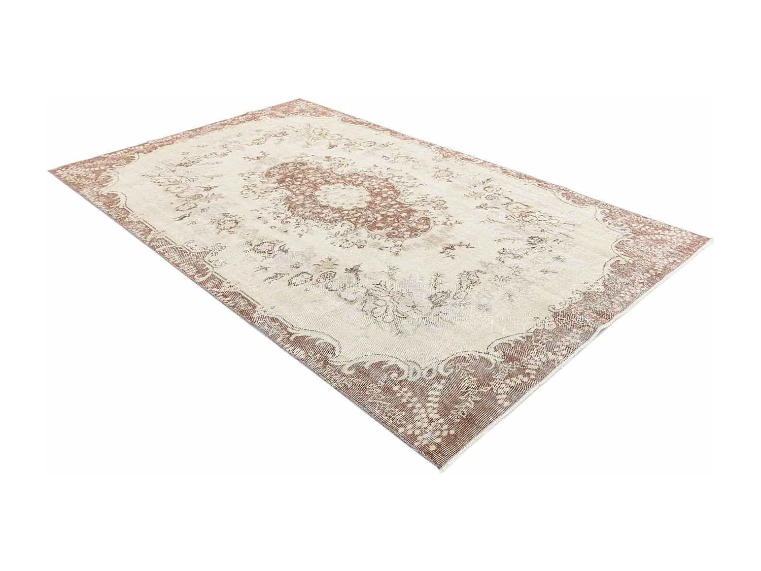 Tapis de laine 160x277 beige Ultra Vintage