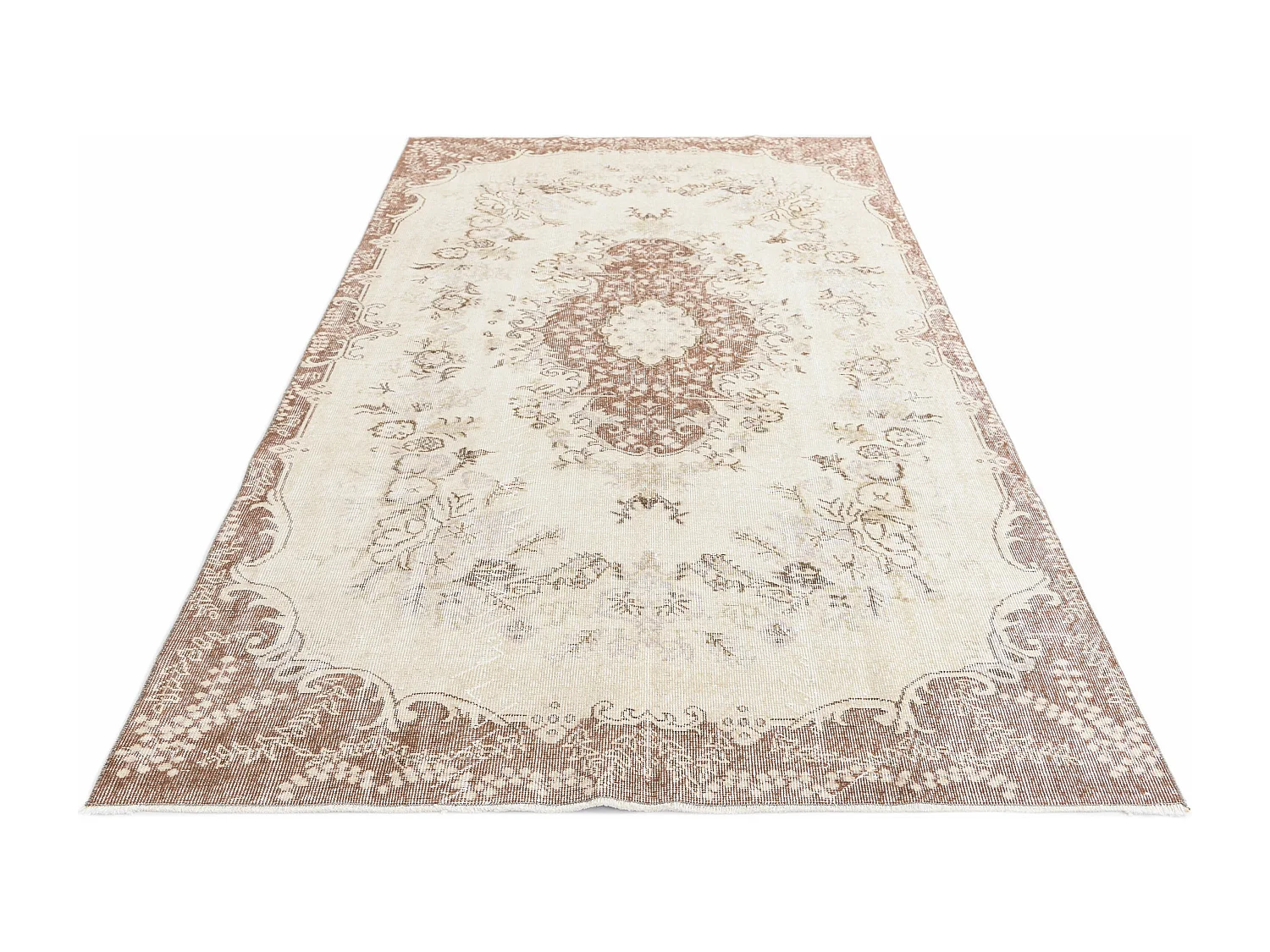 Tapis de laine 160x277 beige Ultra Vintage
