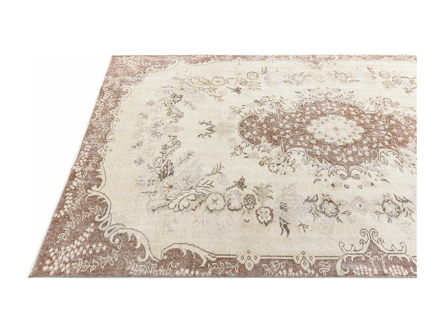 Tapis de laine 160x277 beige Ultra Vintage