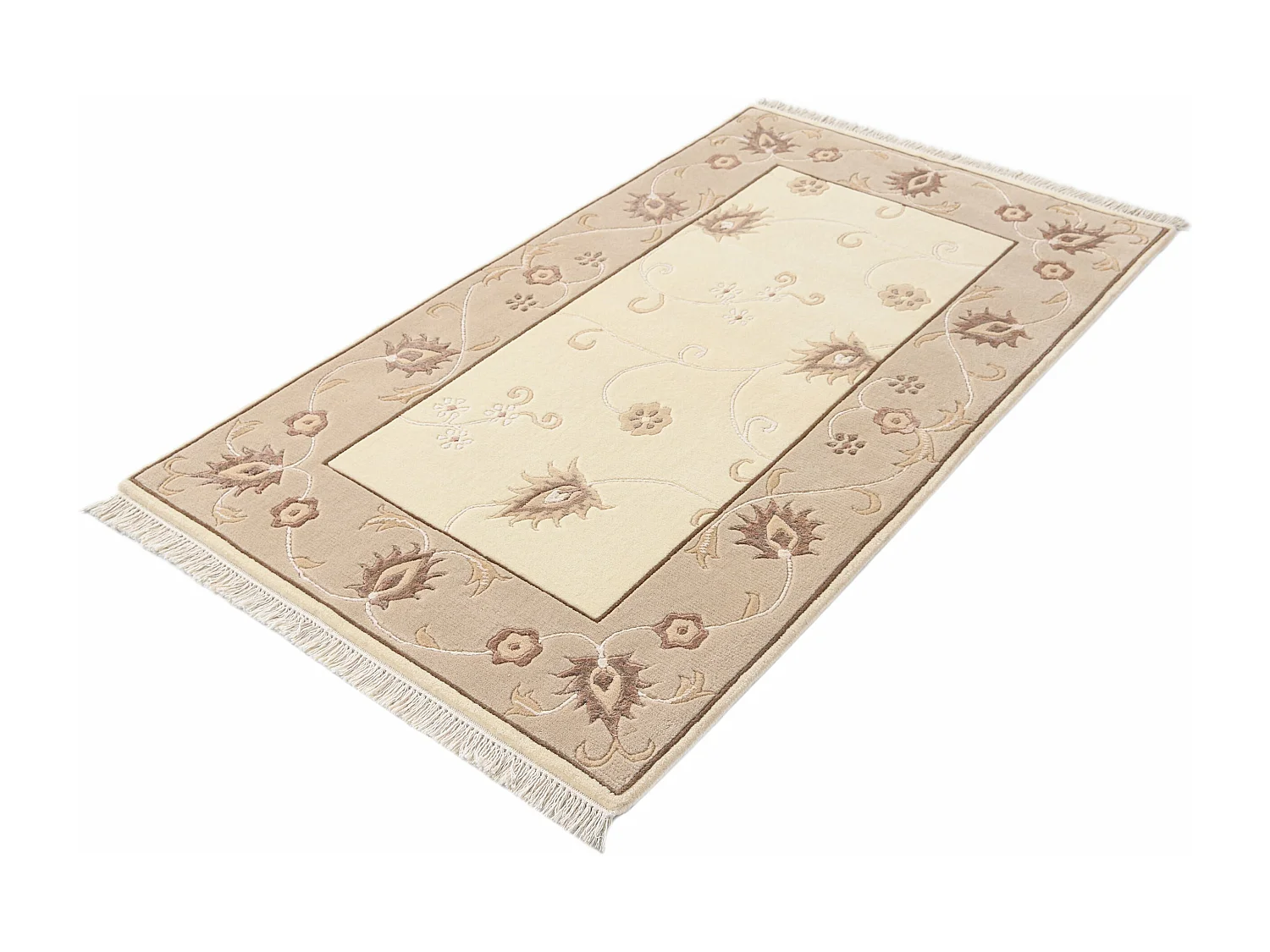 Tapis de laine 91x160 beige Darya