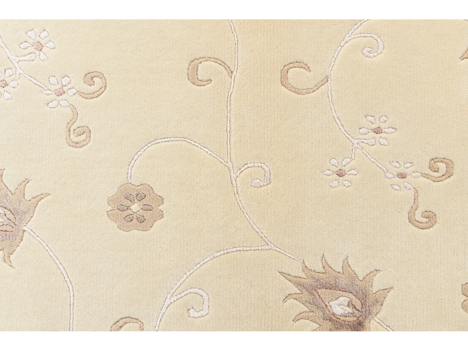 Tapis de laine 91x160 beige Darya