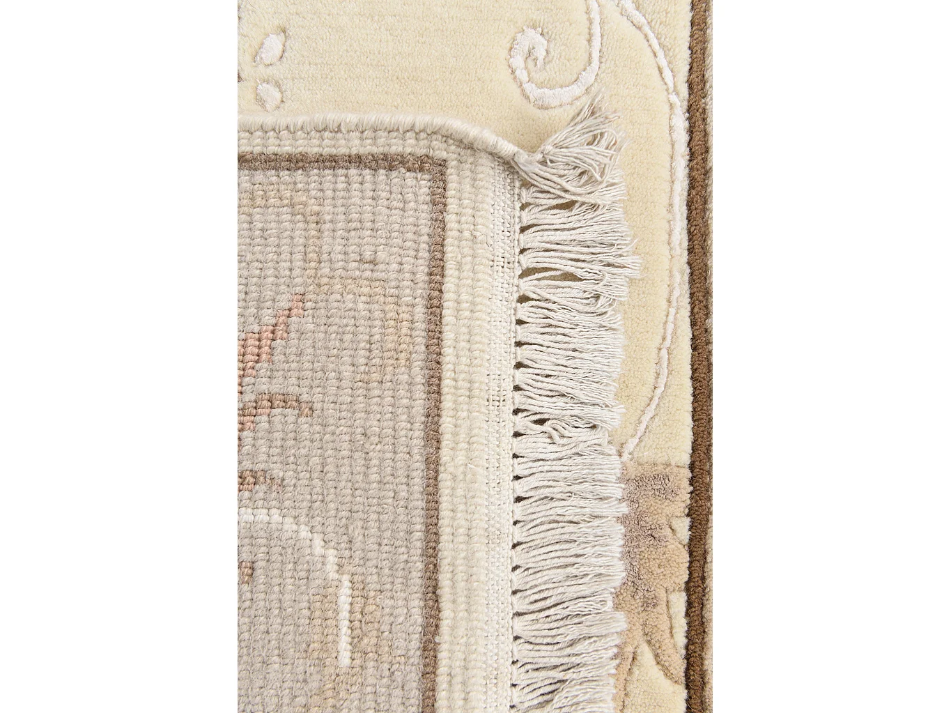 Tapis de laine 91x160 beige Darya
