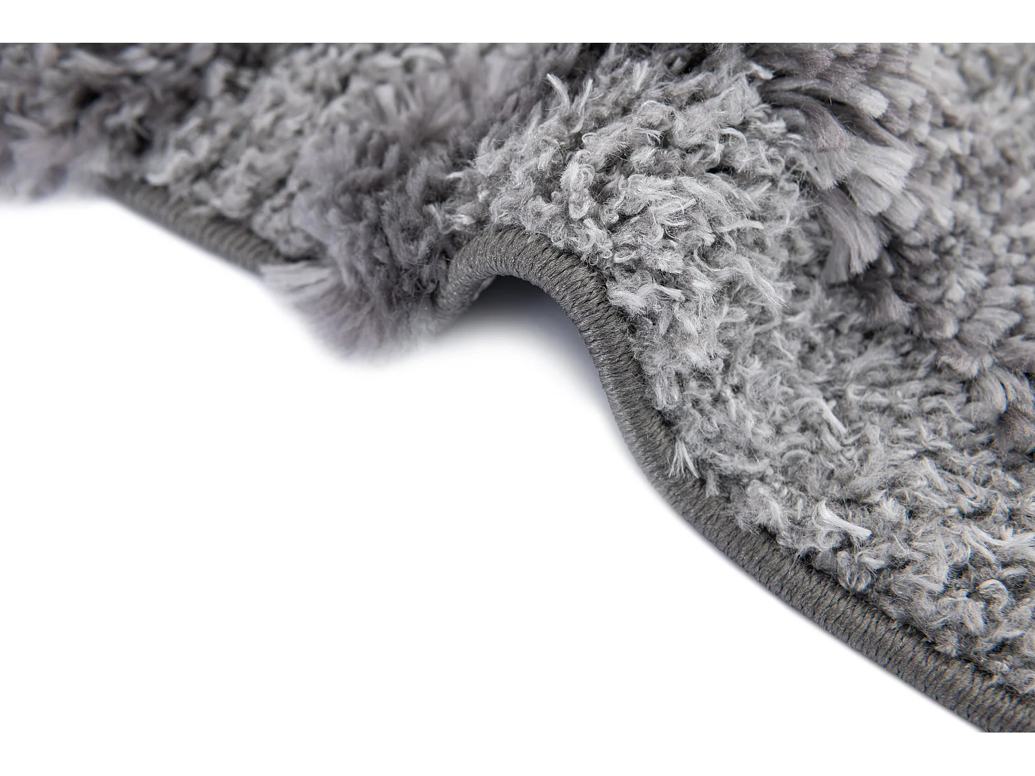 Tapis shaggy 240x305 gris Thun Artem