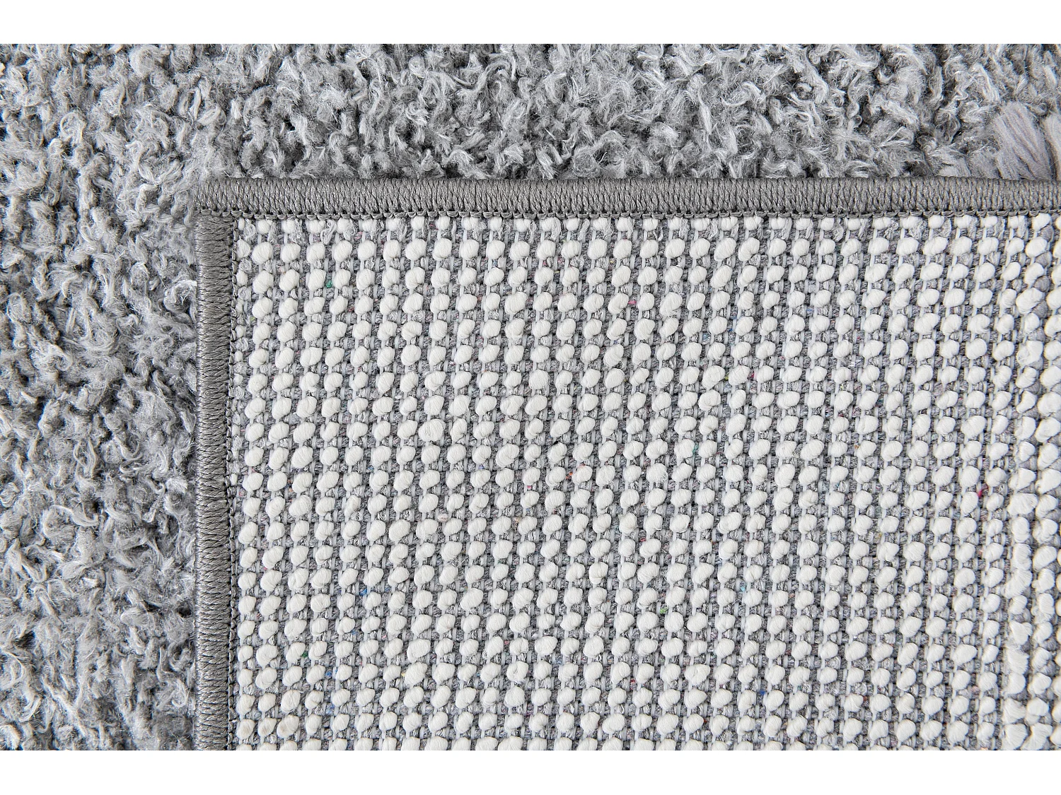 Tapis shaggy 240x305 gris Thun Artem