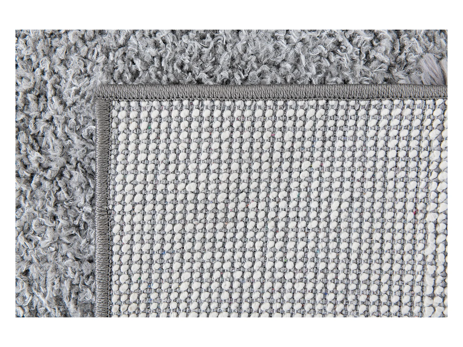 Hoogpolig tapijt 305x240 Grijs Thun Artem