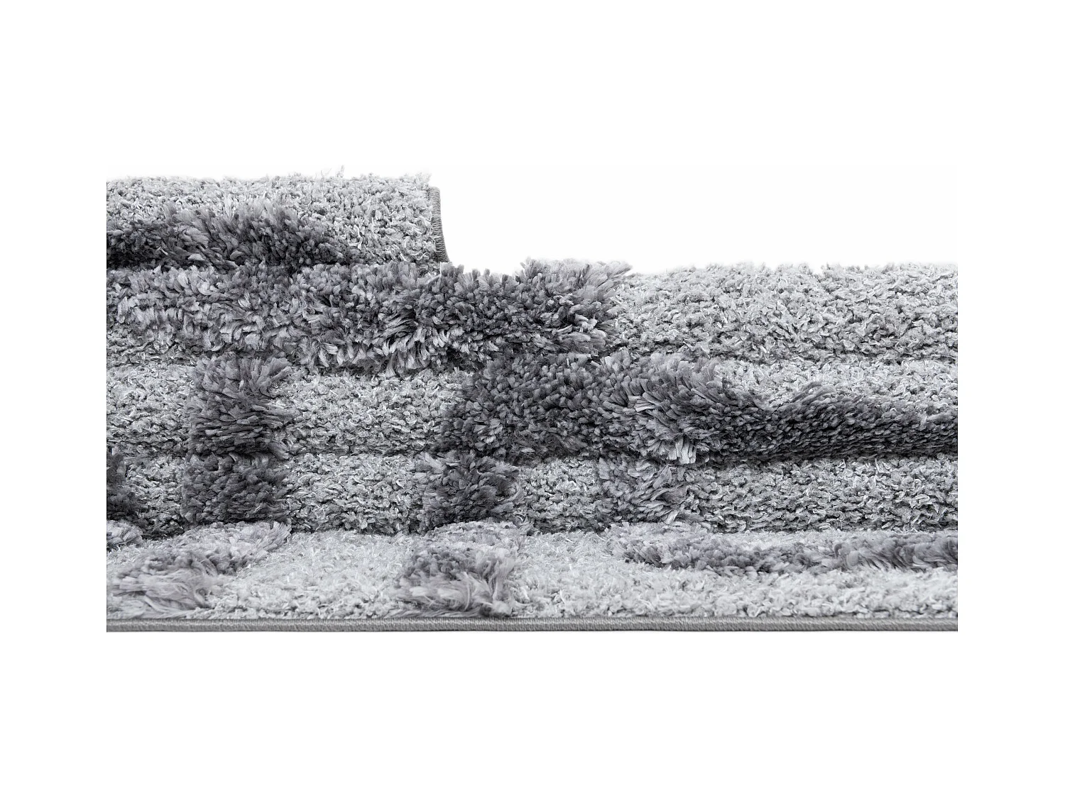 Hoogpolig tapijt 305x240 Grijs Thun Artem