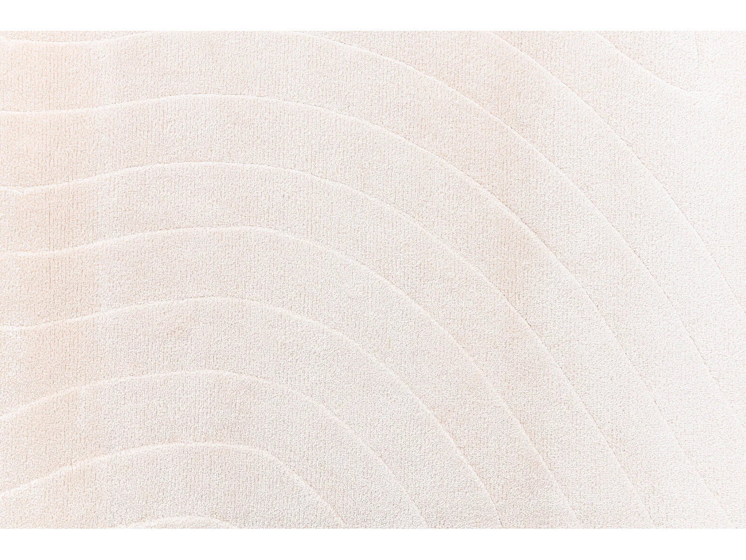 Läufer-Wollteppich 81x300 Beige Darya