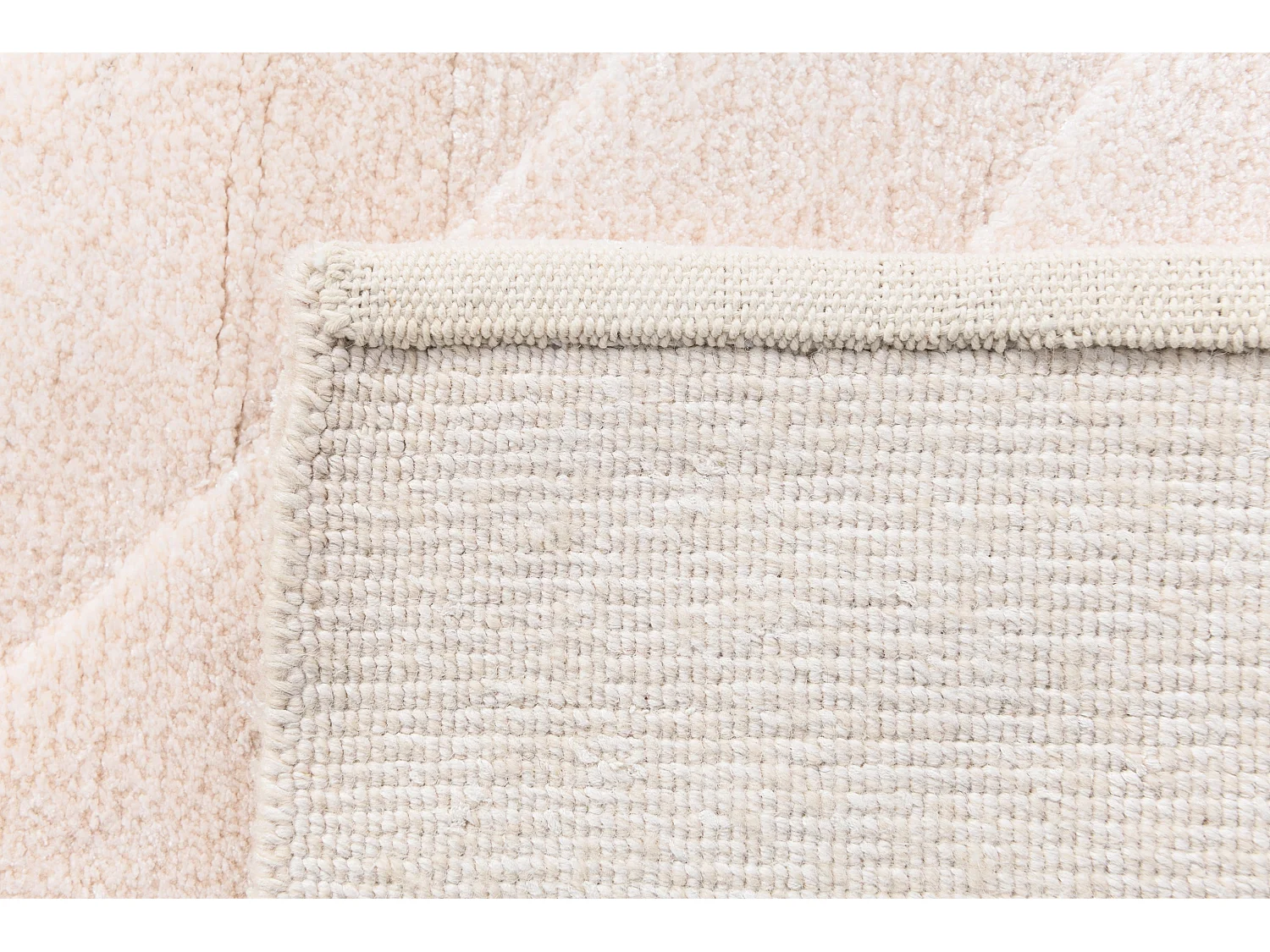 Läufer-Wollteppich 81x300 Beige Darya