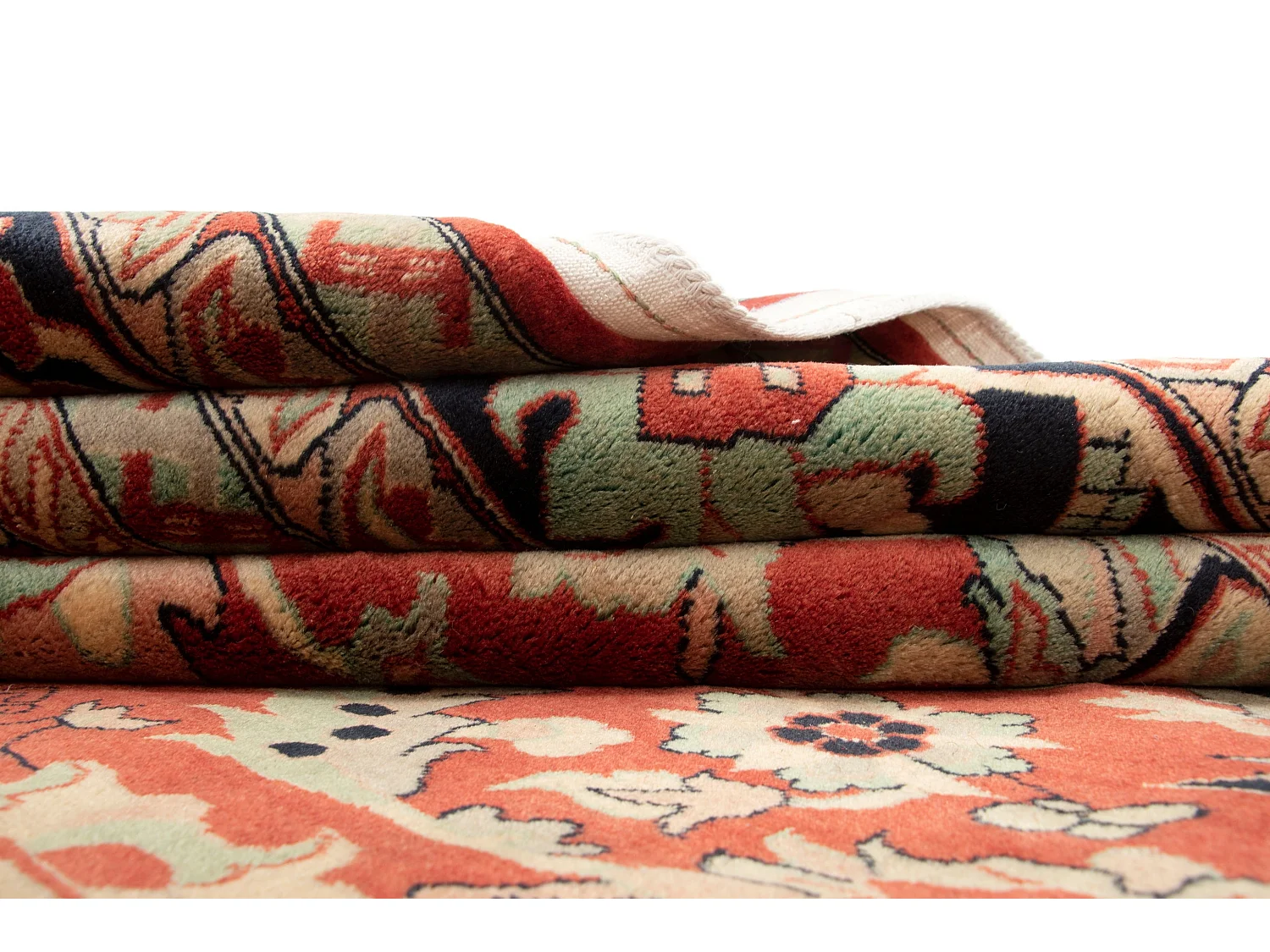 Tappeto in lana 260x305 rosso Tabriz