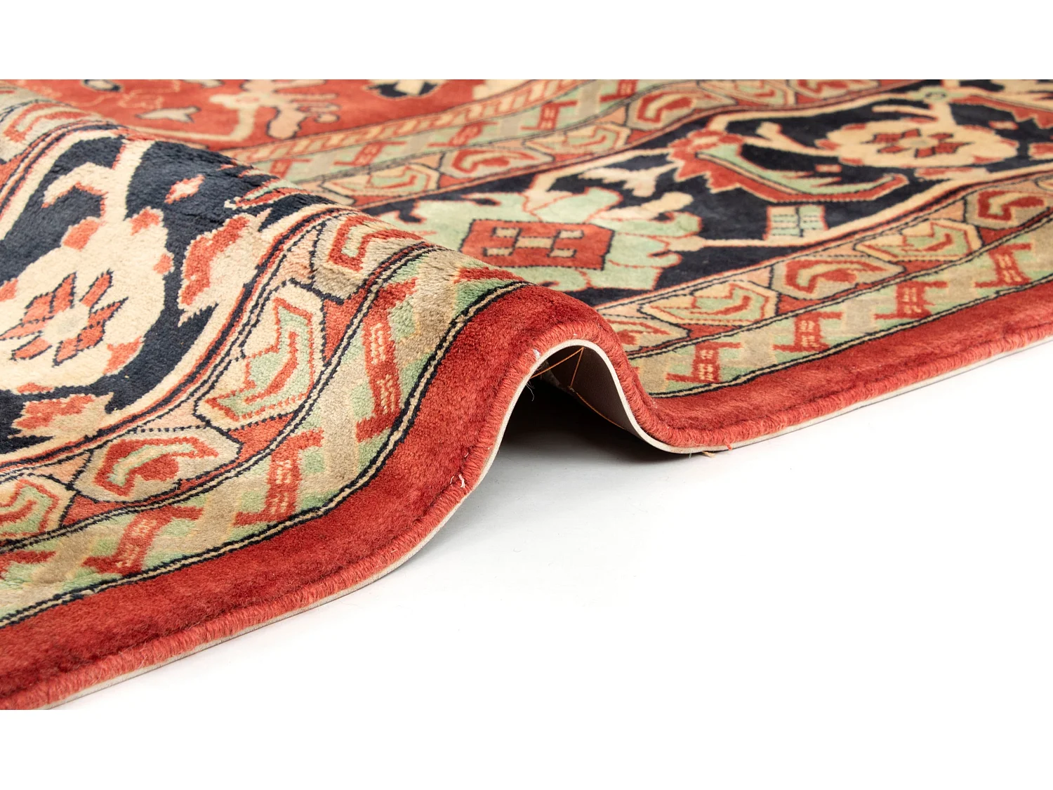 Tappeto in lana 260x305 rosso Tabriz