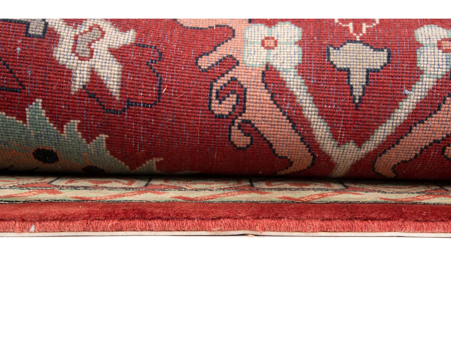 Tappeto in lana 260x305 rosso Tabriz