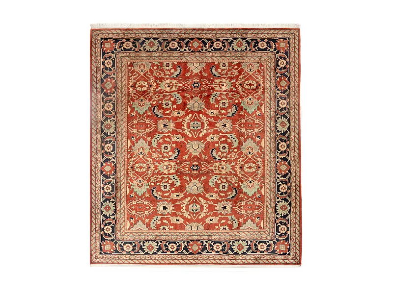 Tapis de laine 260x305 rouge Tabriz
