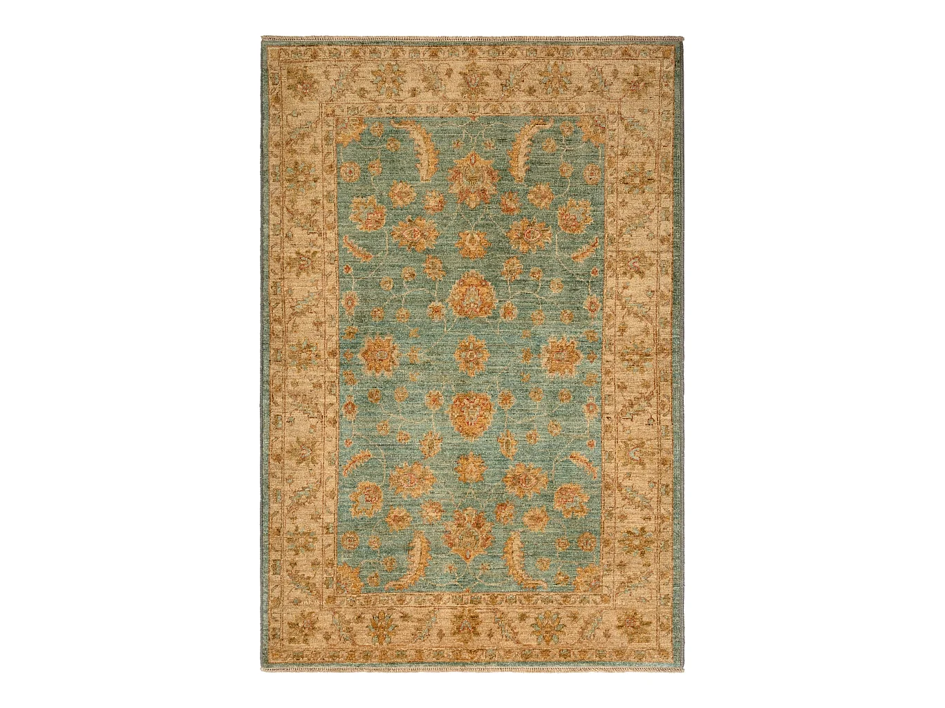 Tapis de laine 120x181 Bleu Ziegler