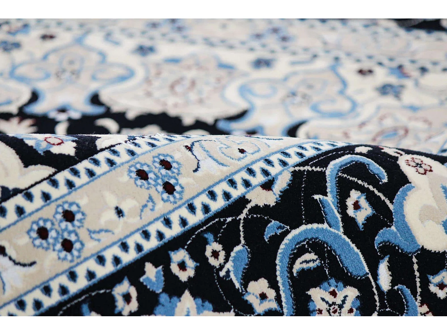 Tapis 152x244 bleu Classical