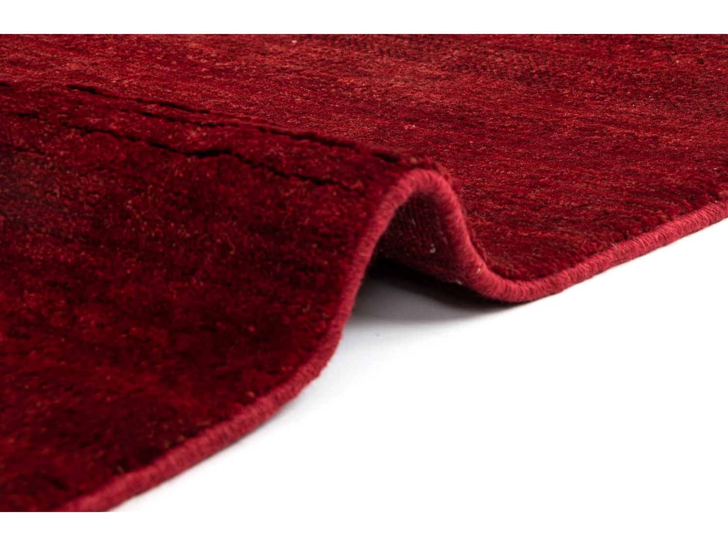 Wollteppich 139x193 Rot Juma