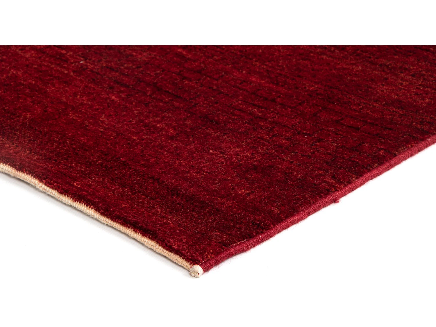 Wollteppich 139x193 Rot Juma