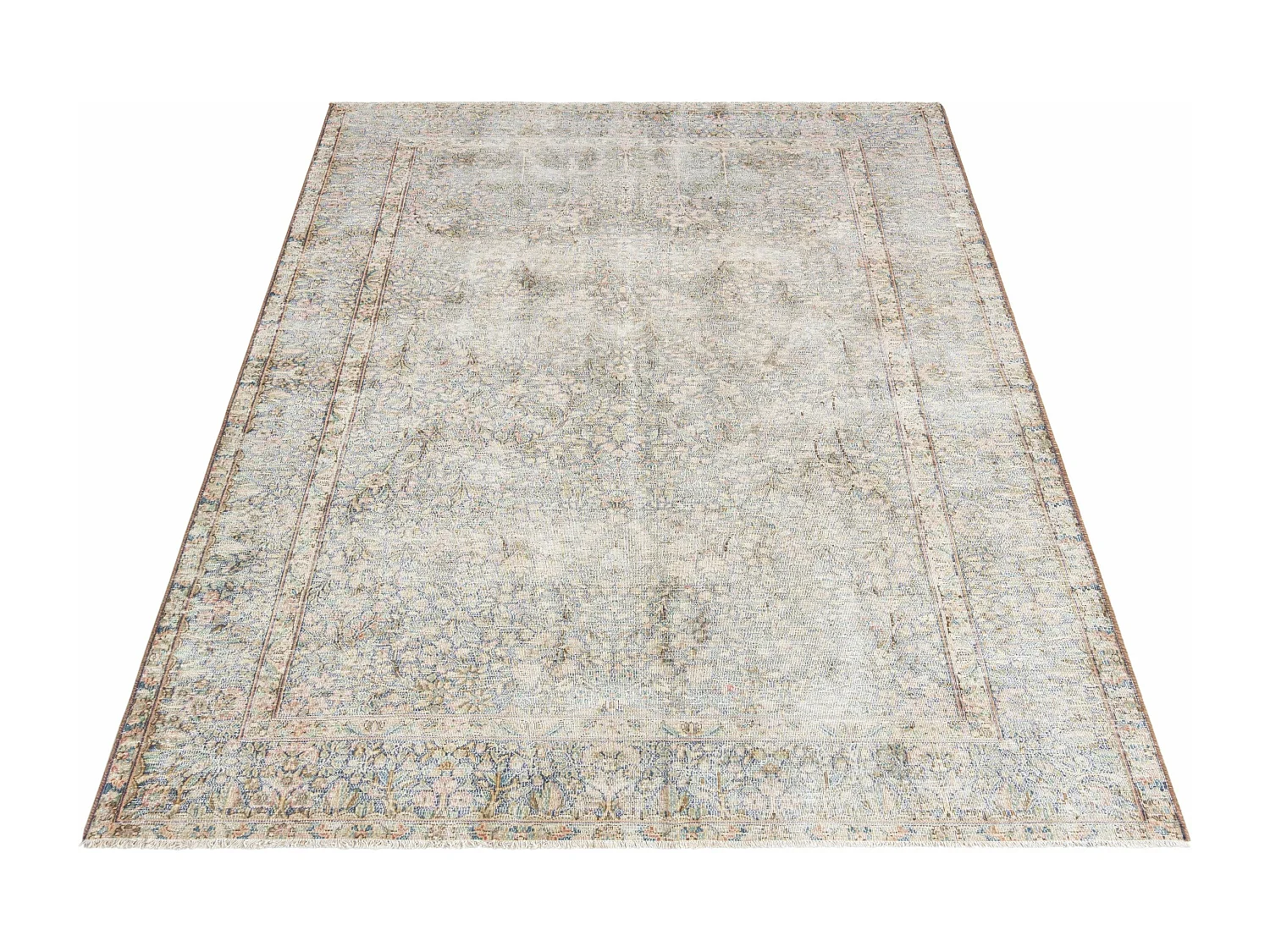 Tapis de laine 148x238 beige Vintage Royal
