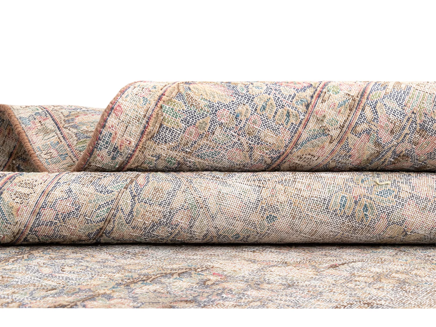 Tapis de laine 148x238 beige Vintage Royal