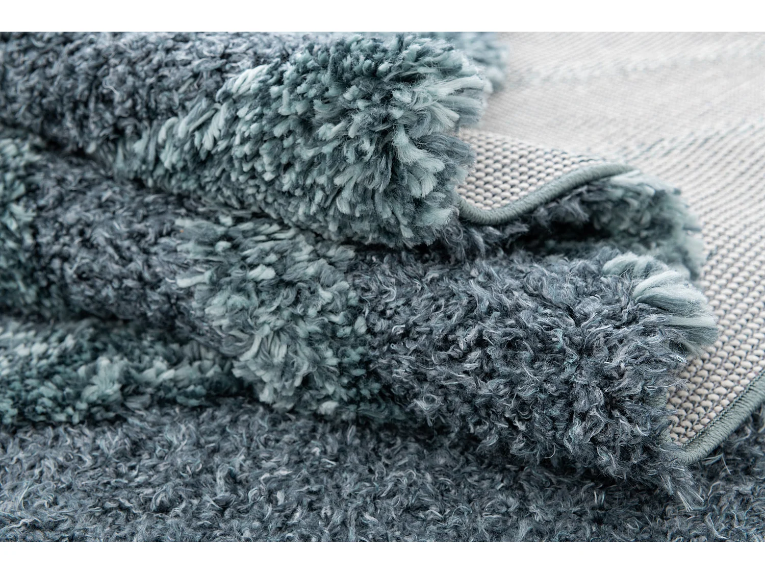 Hoogpolig tapijt 305x240 Blauw Thun Avis