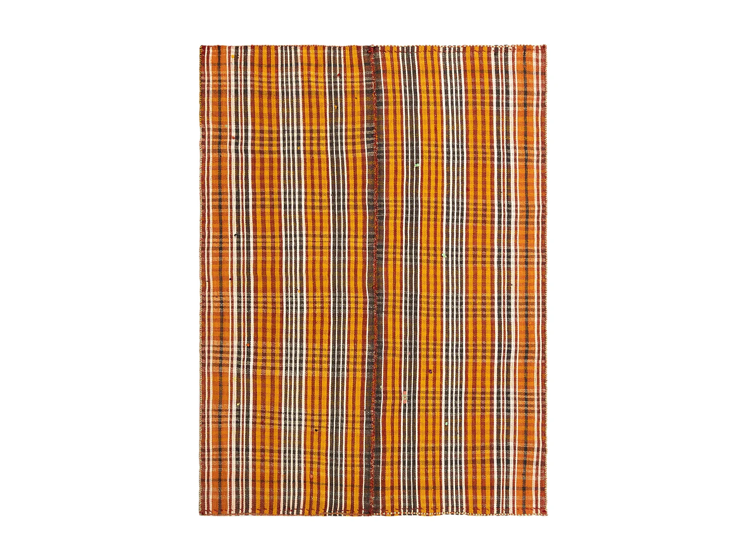 Tapis de laine 153x207 jaune Jajim