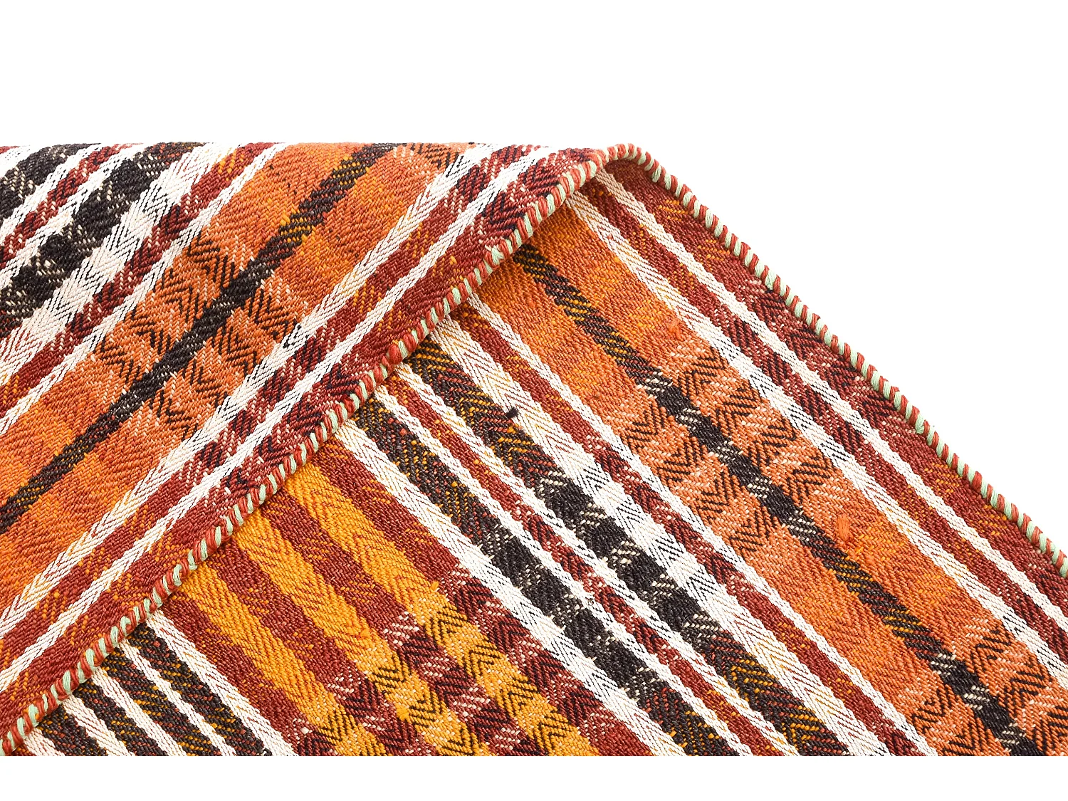 Tapis de laine 153x207 jaune Jajim