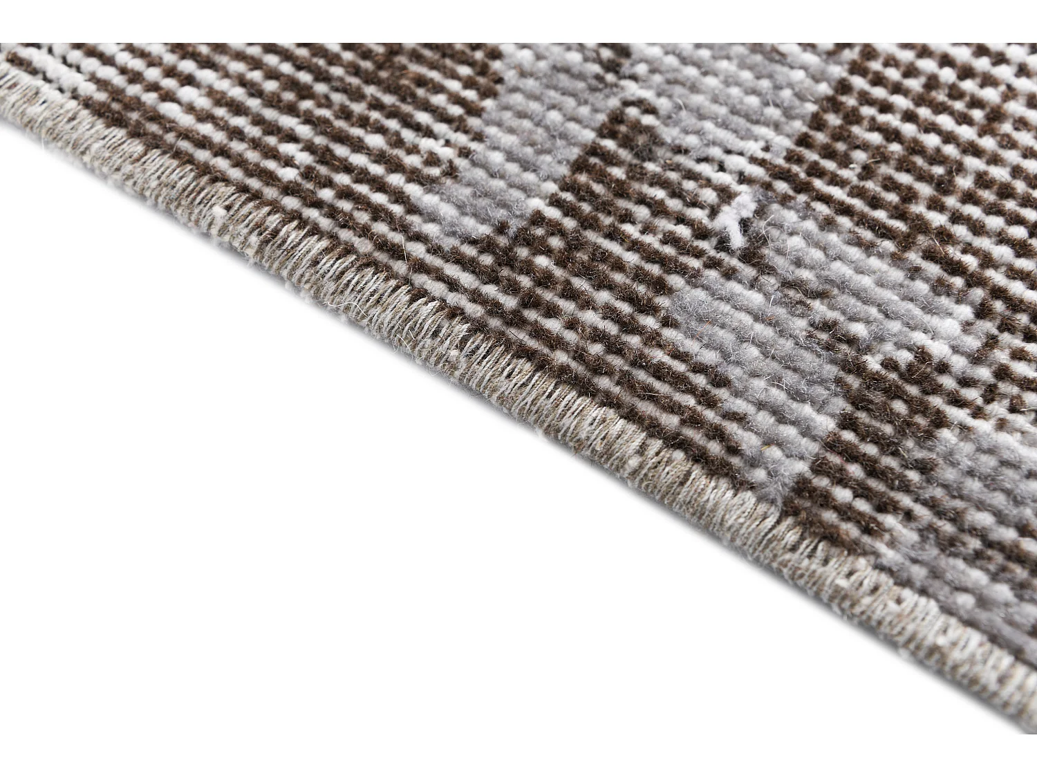 Tapis de laine 185x292 gris Ultra Vintage