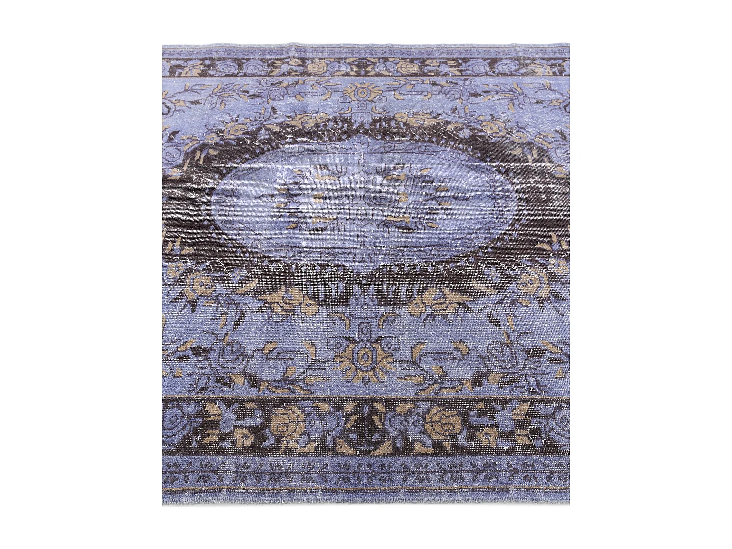 Wollteppich 178x282 Lila Ultra Vintage