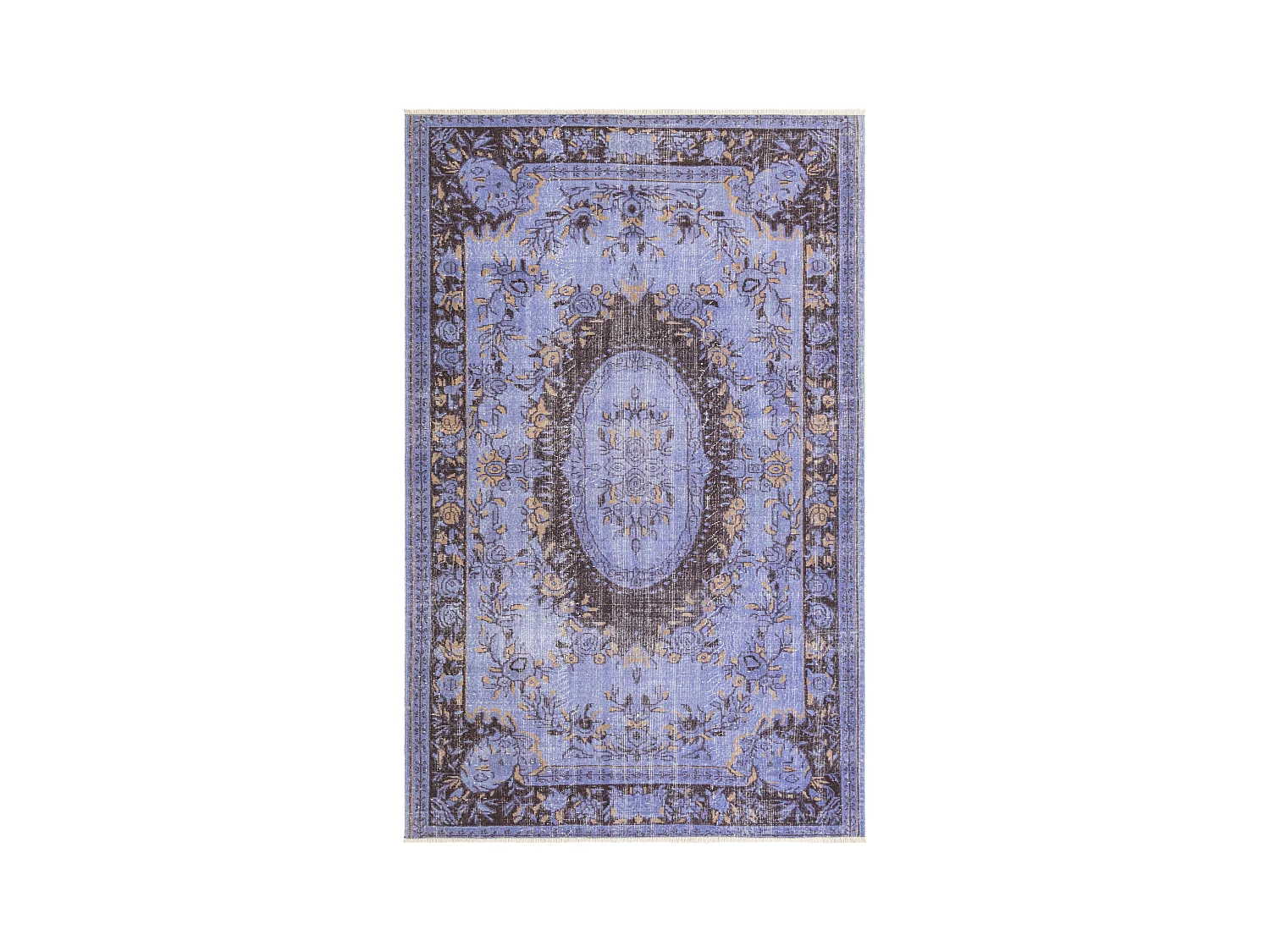 Tapis de laine 178x282 Violet Ultra Vintage