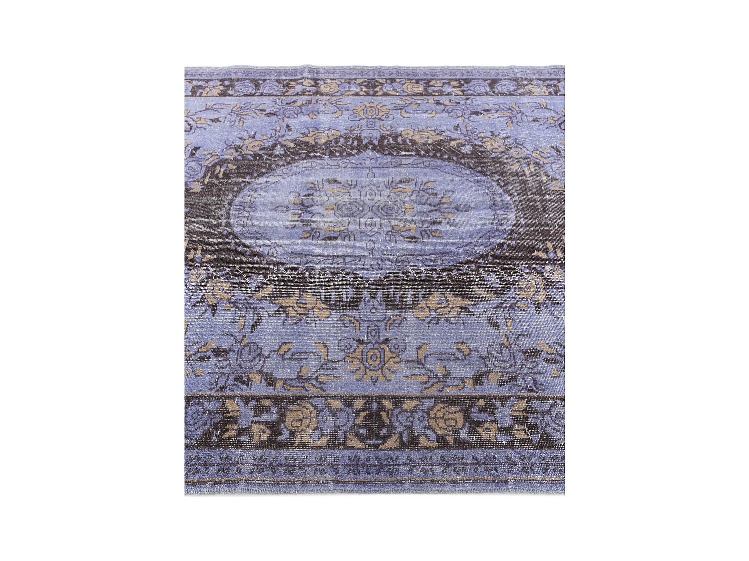 Tappeto in lana 178x282 Viola Ultra Vintage