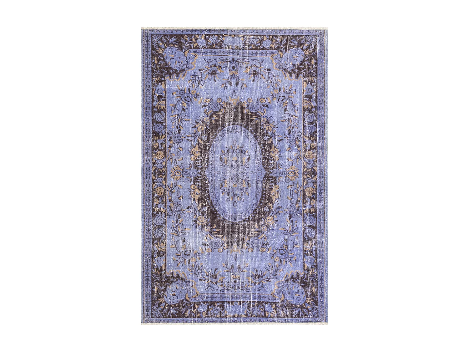 Tapis de laine 178x282 Violet Ultra Vintage