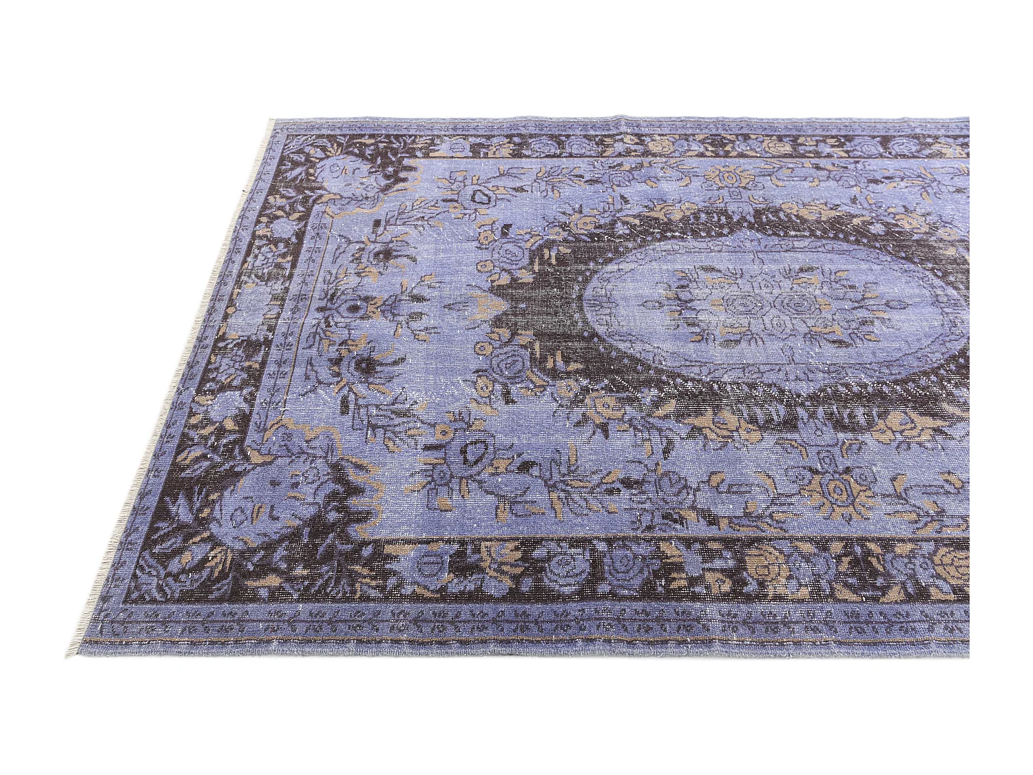 Tapis de laine 178x282 Violet Ultra Vintage