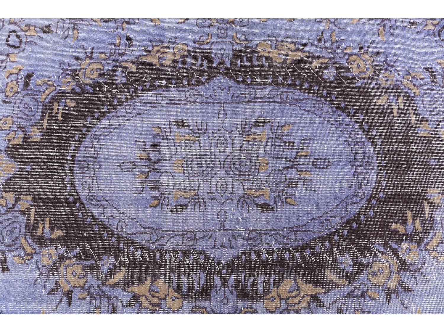 Tapis de laine 178x282 Violet Ultra Vintage