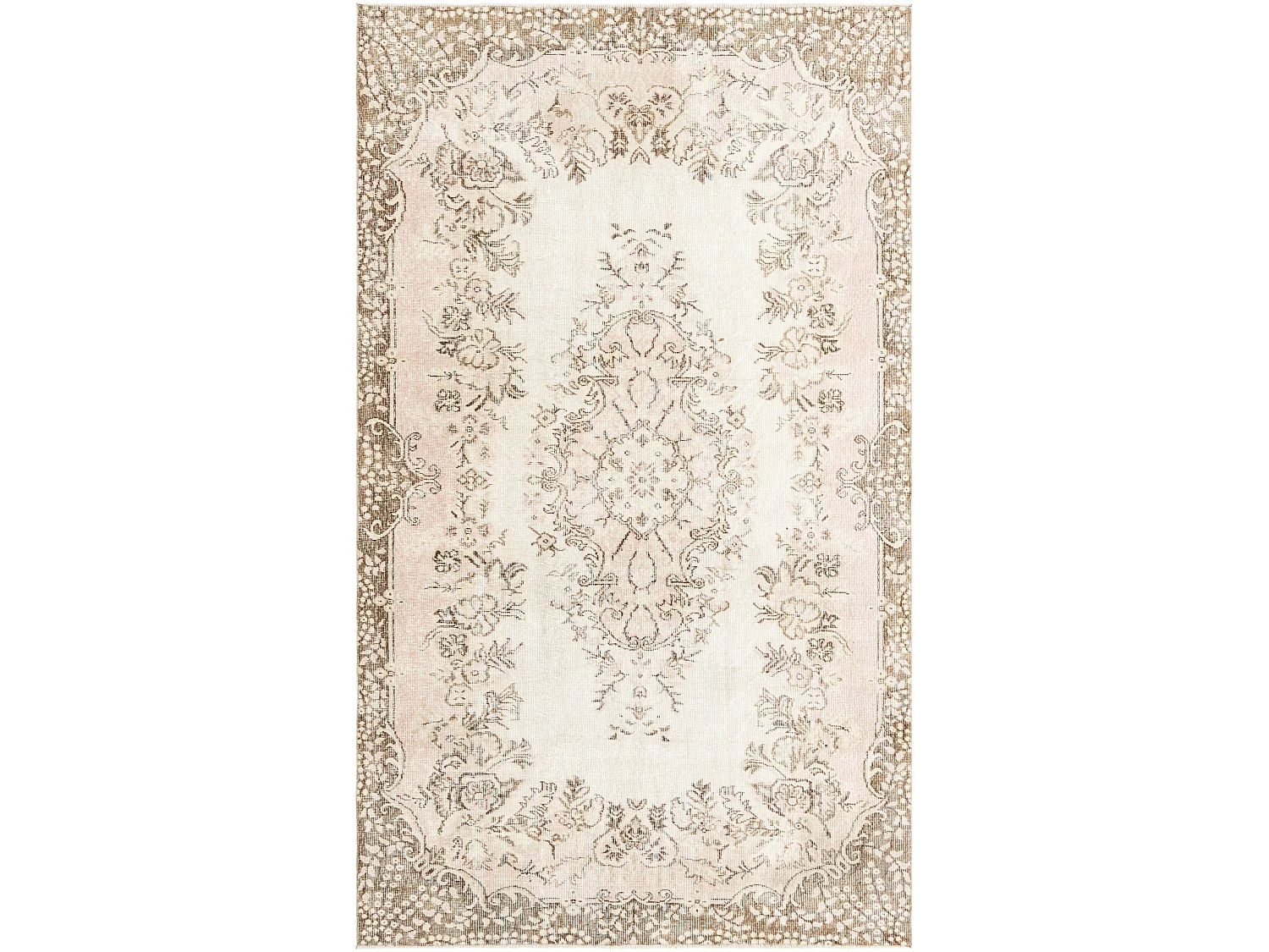 Tappeto in lana 168x282 beige Ultra Vintage