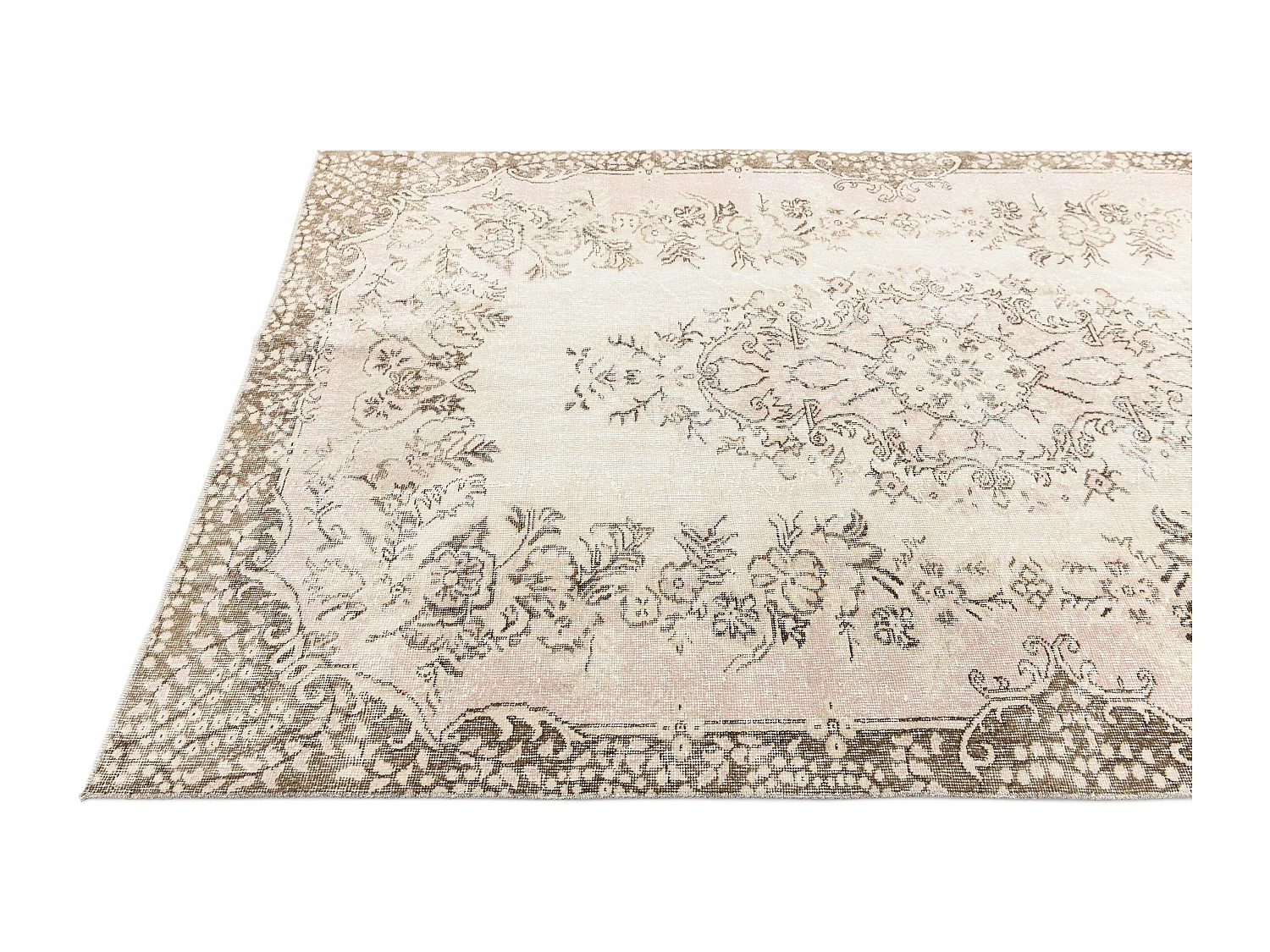 Tappeto in lana 168x282 beige Ultra Vintage