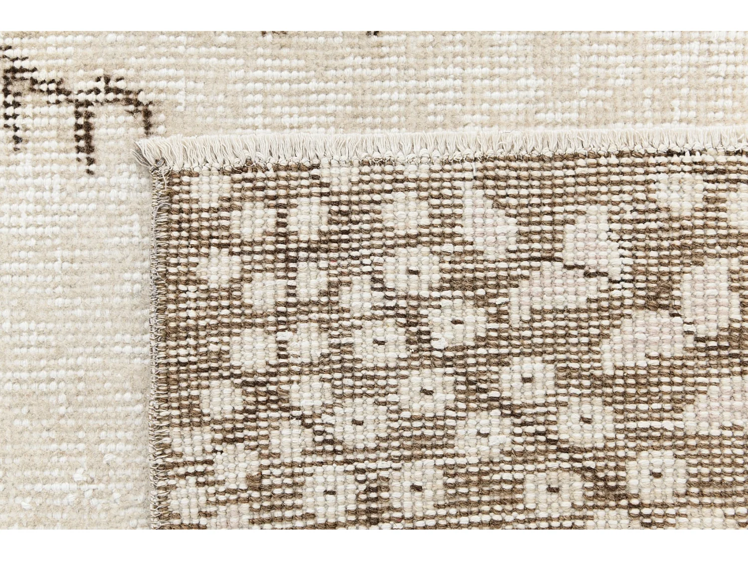 Tappeto in lana 168x282 beige Ultra Vintage