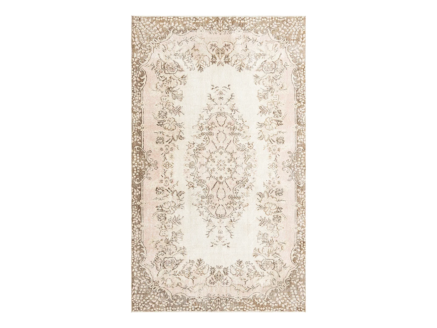 Tapis de laine 168x282 beige Ultra Vintage