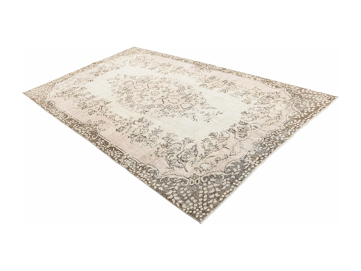 Tapis de laine 168x282 beige Ultra Vintage
