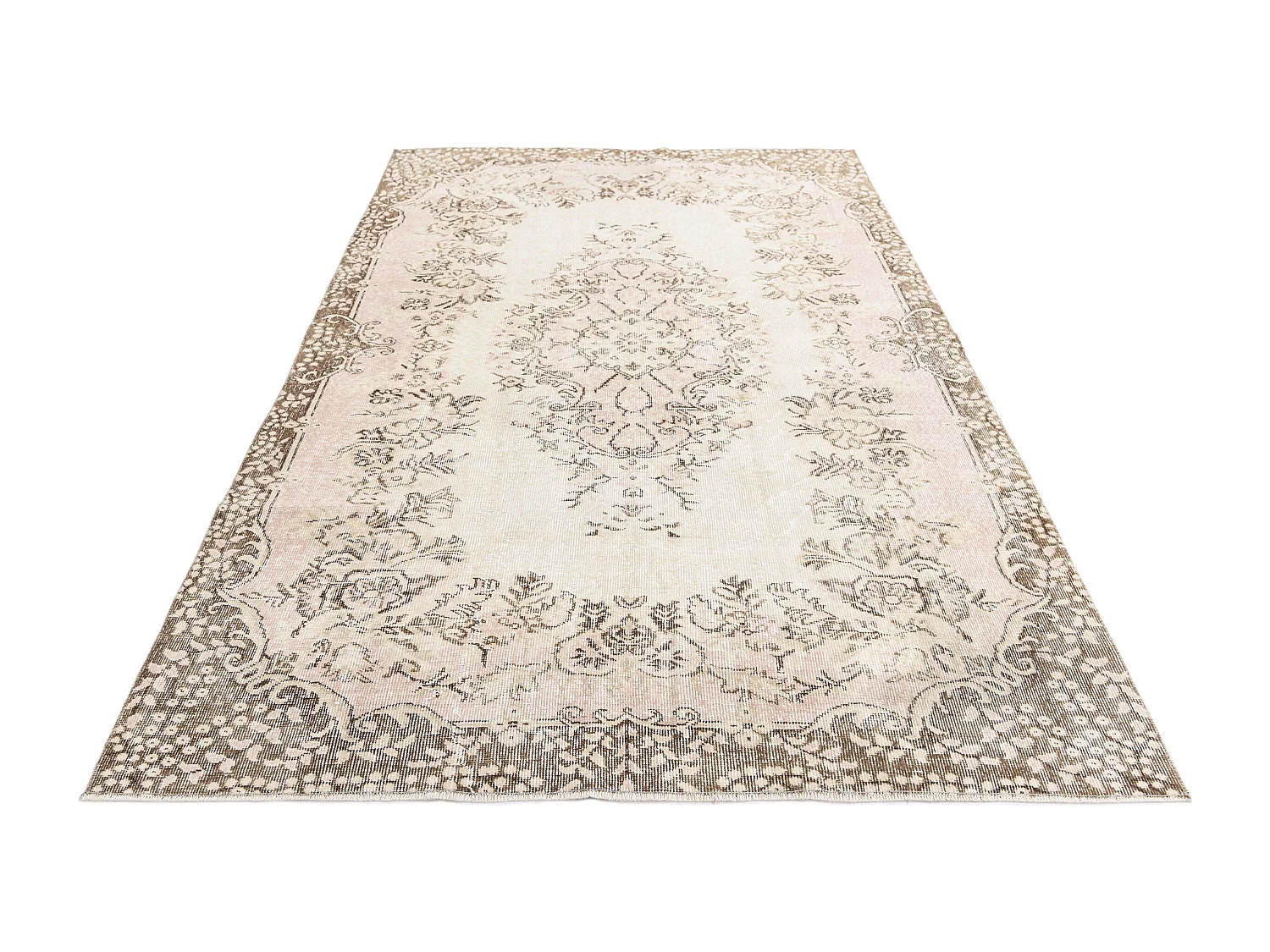 Tapis de laine 168x282 beige Ultra Vintage