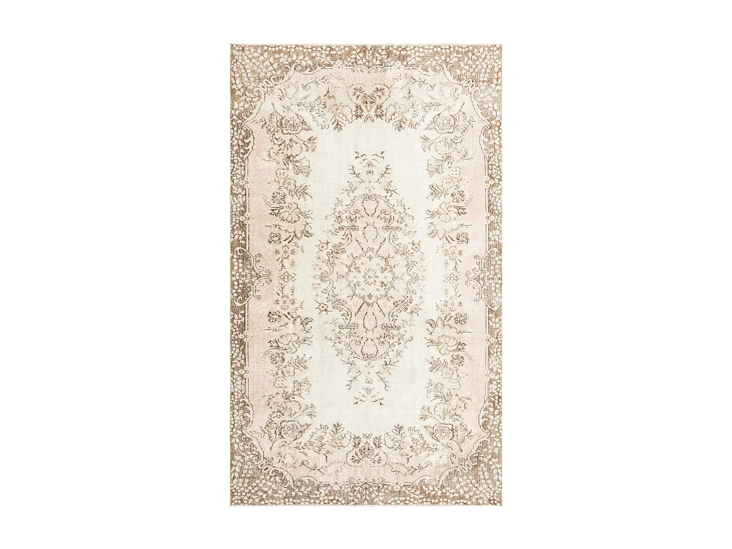 Tapis de laine 168x282 beige Ultra Vintage