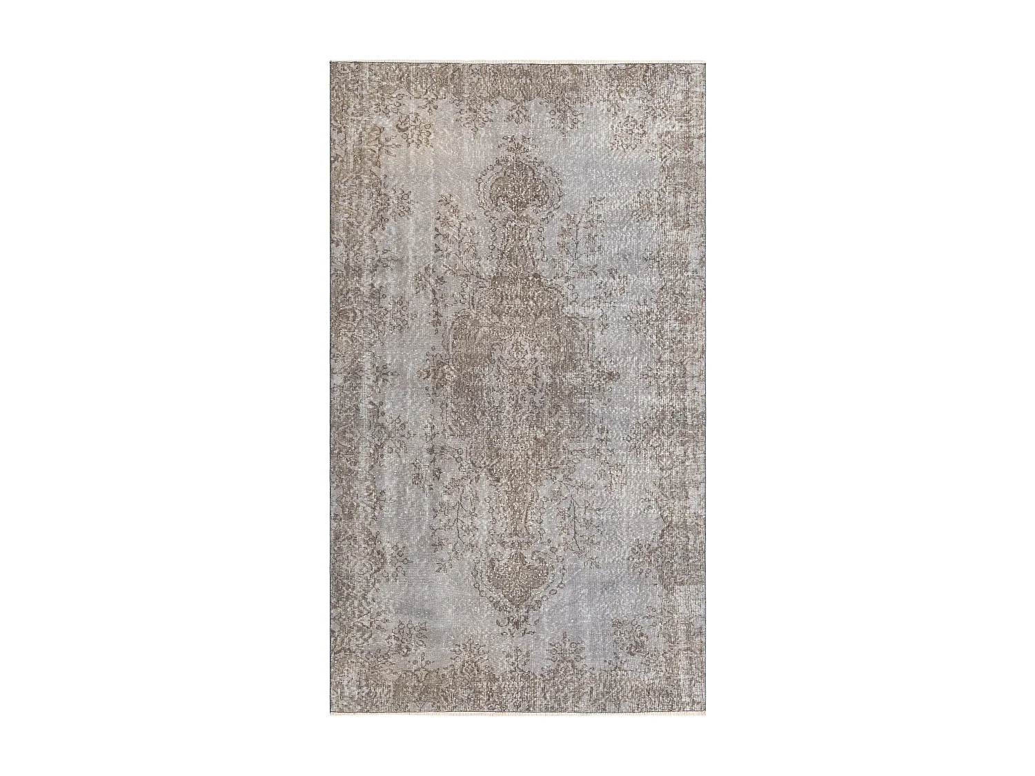 Tapis de laine 163x282 gris Ultra Vintage