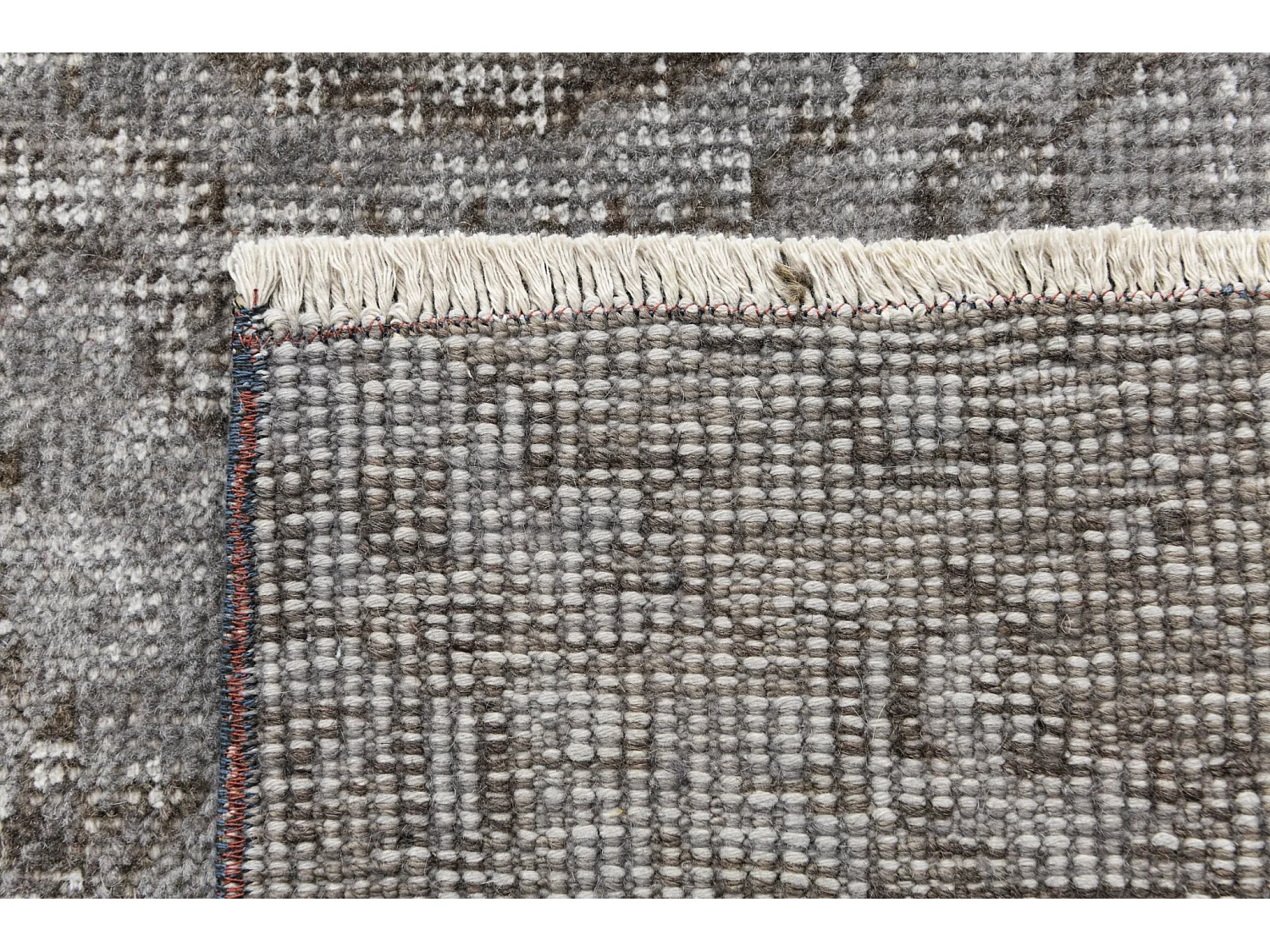 Tapis de laine 163x282 gris Ultra Vintage