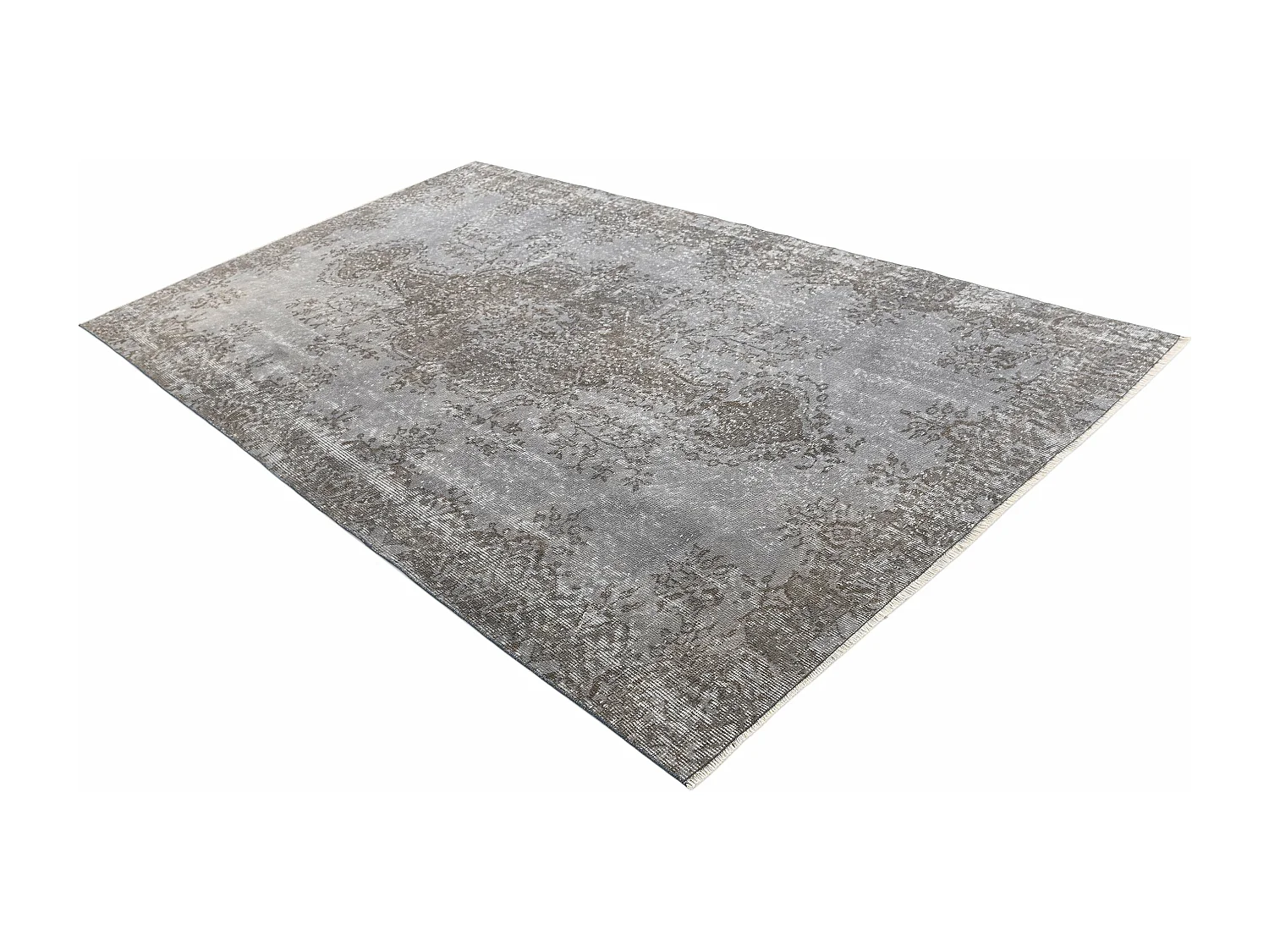 Tapis de laine 163x282 gris Ultra Vintage